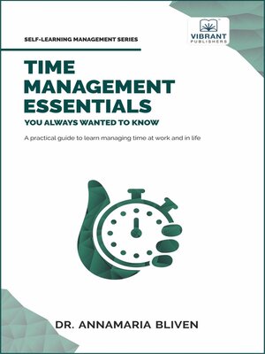 cover image of Time Management Essentials You Always Wanted to Know